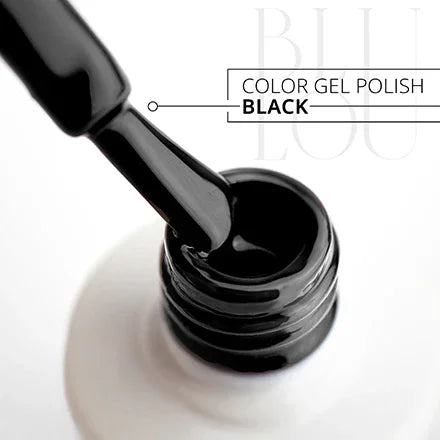 Barniz híbrido BluLou 9ml NEGRO
