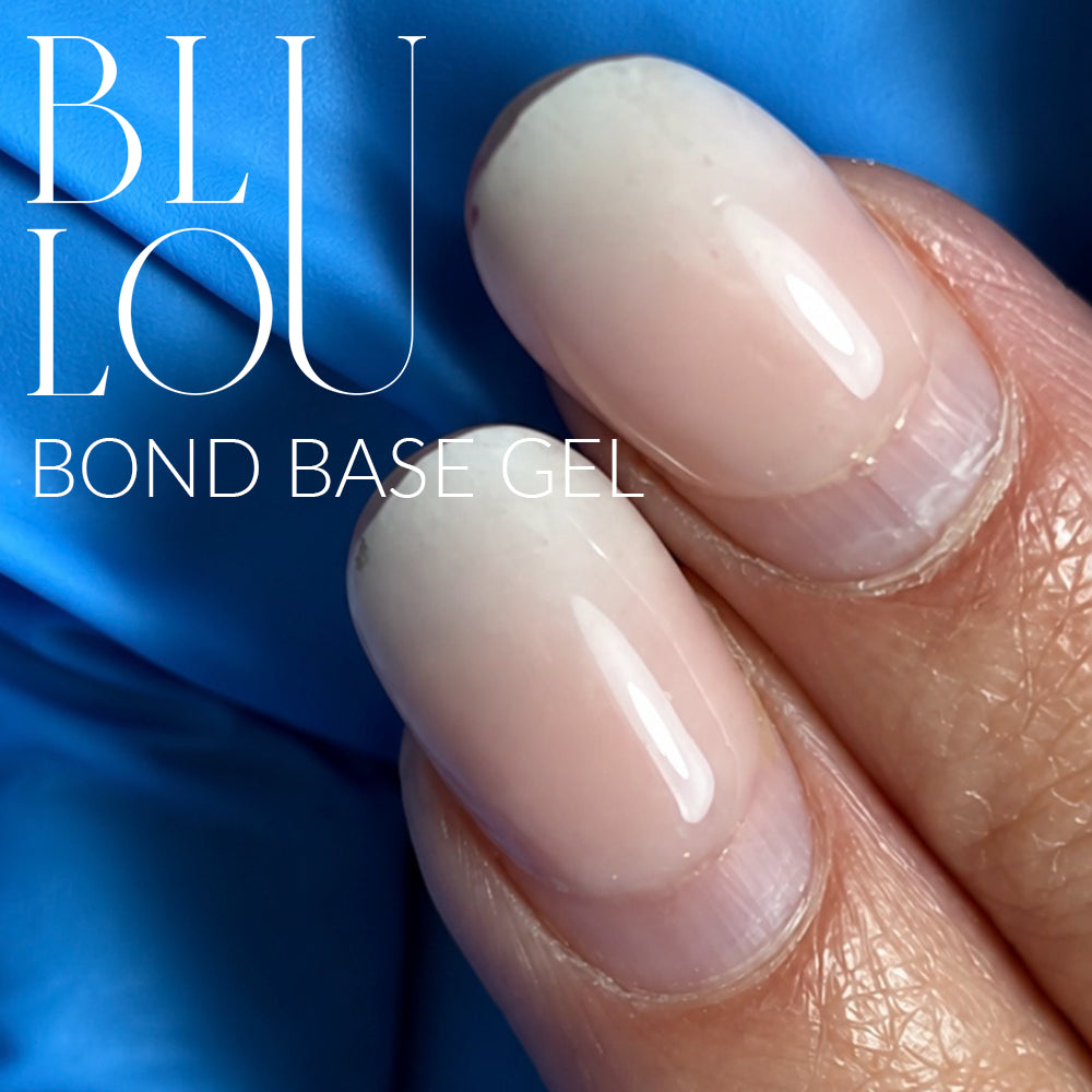 BluLou Bond Base Gel 9ml - wzmacniająca przyczepność żeli, hybryd, akrylo żeli, baz budujących