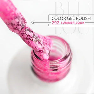 Esmalte de uñas híbrido BluLou 9ml - Summer Look NO: 292