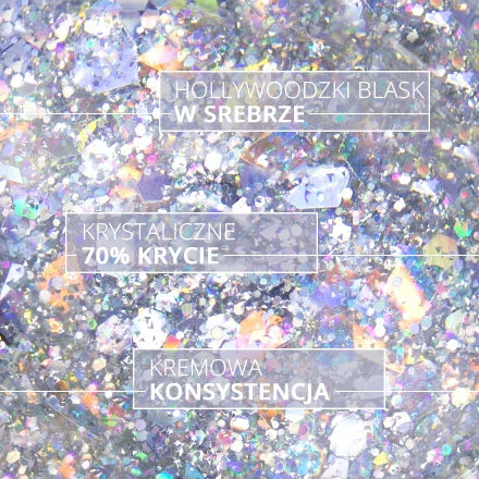 BluLou Esmalte de uñas híbrido Glitter Show de 9 ml - 297