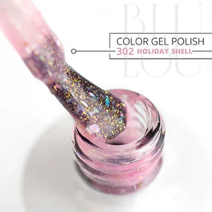 BluLou 9ml Barniz híbrido Holiday Shell - 302