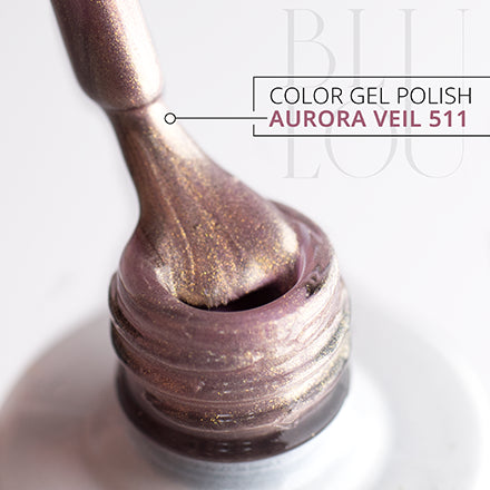 Vernis hybride BluLou 9ml - Aurora Veil 511