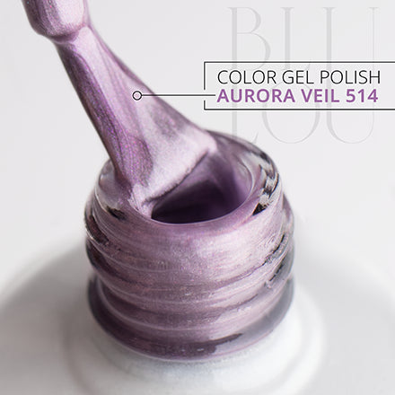 Vernis hybride BluLou 9ml - Aurora Veil 514