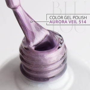 Vernis hybride BluLou 9ml - Aurora Veil 514