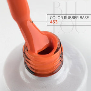 Barva Rubber Base 9ml - odstín oranžová NO: 453