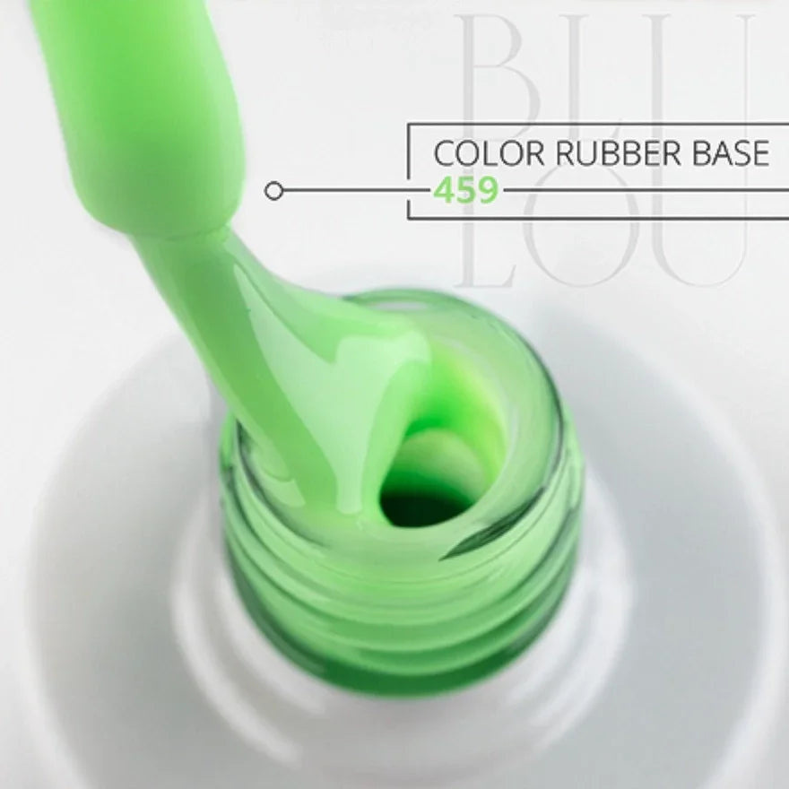 Barva Rubber Base 9ml - odstín zelená NO: 459