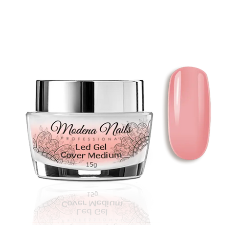 Żel LED Cover Medium - Modena Nails  