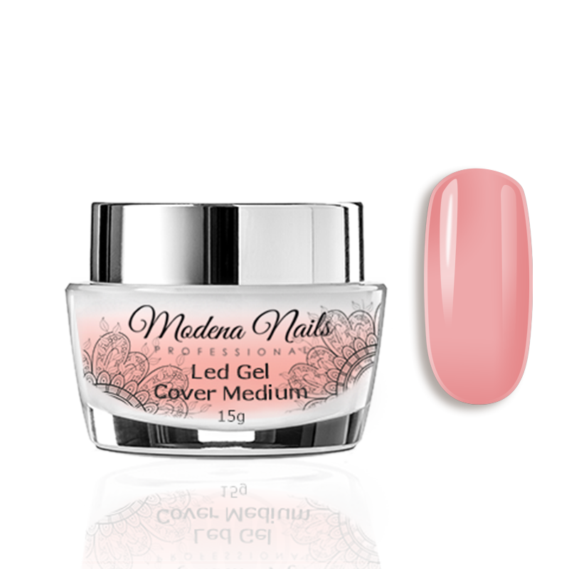 Żel LED Cover Medium - Modena Nails Shop 