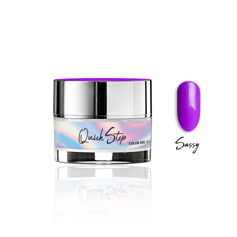 Żel UV Quick Step Color 5g - NR 101 Sassy - Modena Nails Shop 