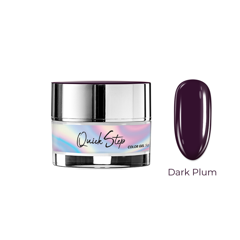 Żel UV Quick Step Color 5g - NR 11 Dark Plum