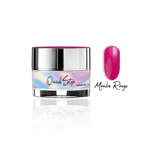 Żel UV Quick Step Color 5g - NR 116 Moulin Rouge - Modena Nails Shop 