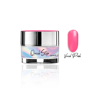 Żel UV Quick Step Color 5g - NR 117 Vivid Pink - Modena Nails Shop 