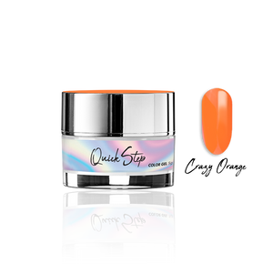 Żel UV Quick Step Color 5g - NR 118 Crazy Orange - Modena Nails Shop 