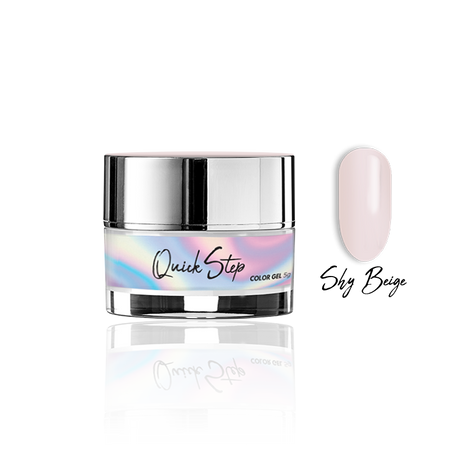 Żel UV Quick Step Color 5g - NR 119 Shy Beige - Modena Nails Shop 