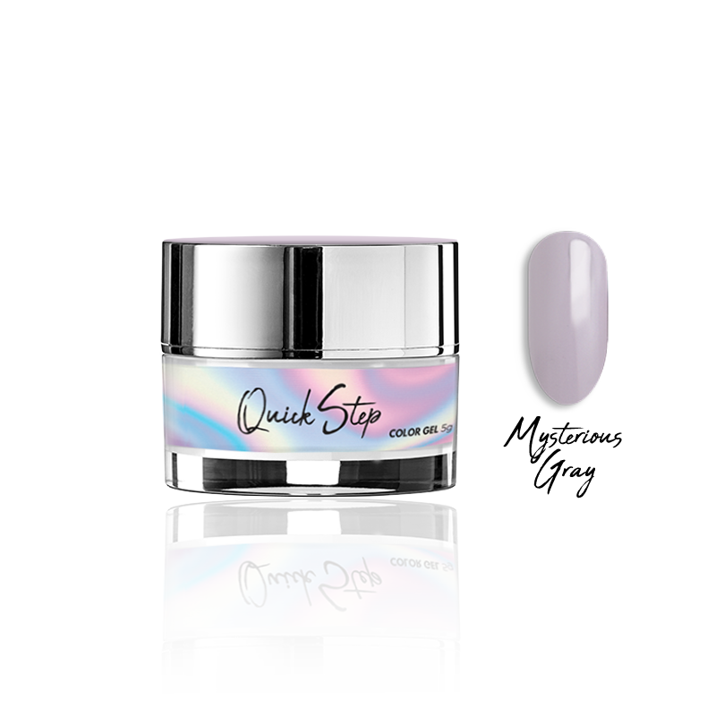 Żel UV Quick Step Color 5g - NR 120 Mysterious Gray - Modena Nails Shop 