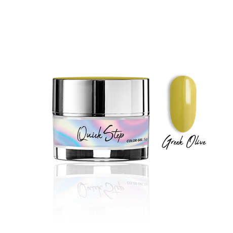 Żel UV Quick Step Color 5g - NR 124 Greek Olive - Modena Nails Shop 