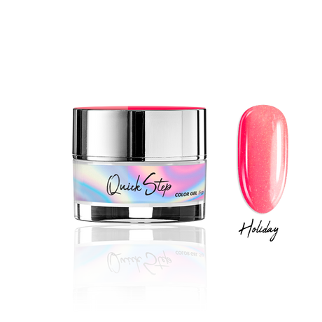 Żel UV Quick Step Color 5g - NR 131 Holiday - Modena Nails Shop 
