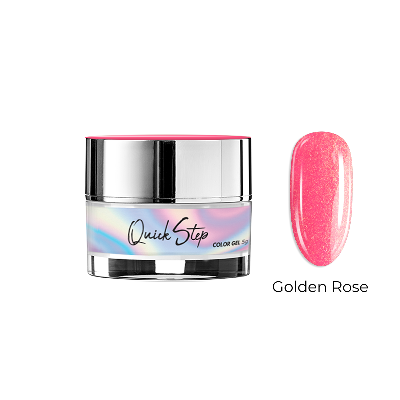 Żel UV Quick Step Color 5g - NR 134 Golden Rose