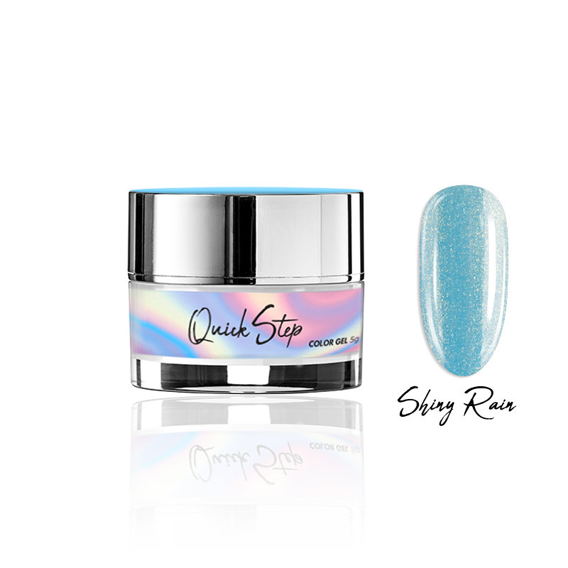 Żel UV Quick Step Color 5g - NR 136 Shiny Rain - Modena Nails Shop 