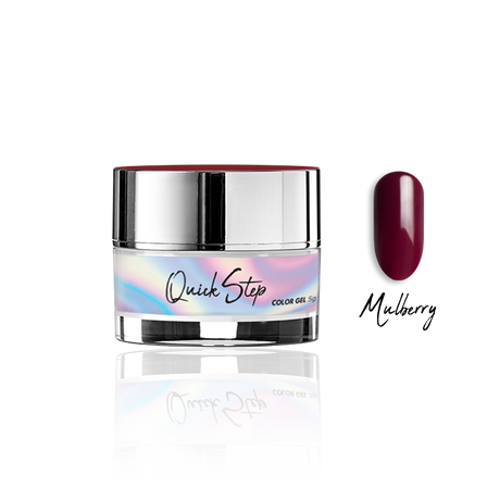 Żel UV Quick Step Color 5g - NR 22 Mulberry - Modena Nails Shop 
