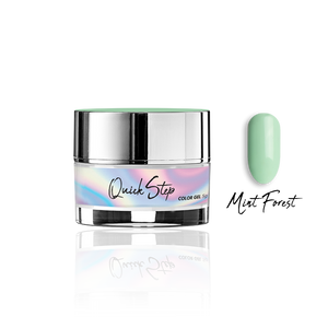 Żel UV Quick Step Color 5g - NR 37 Mint Forest - Modena Nails Shop 
