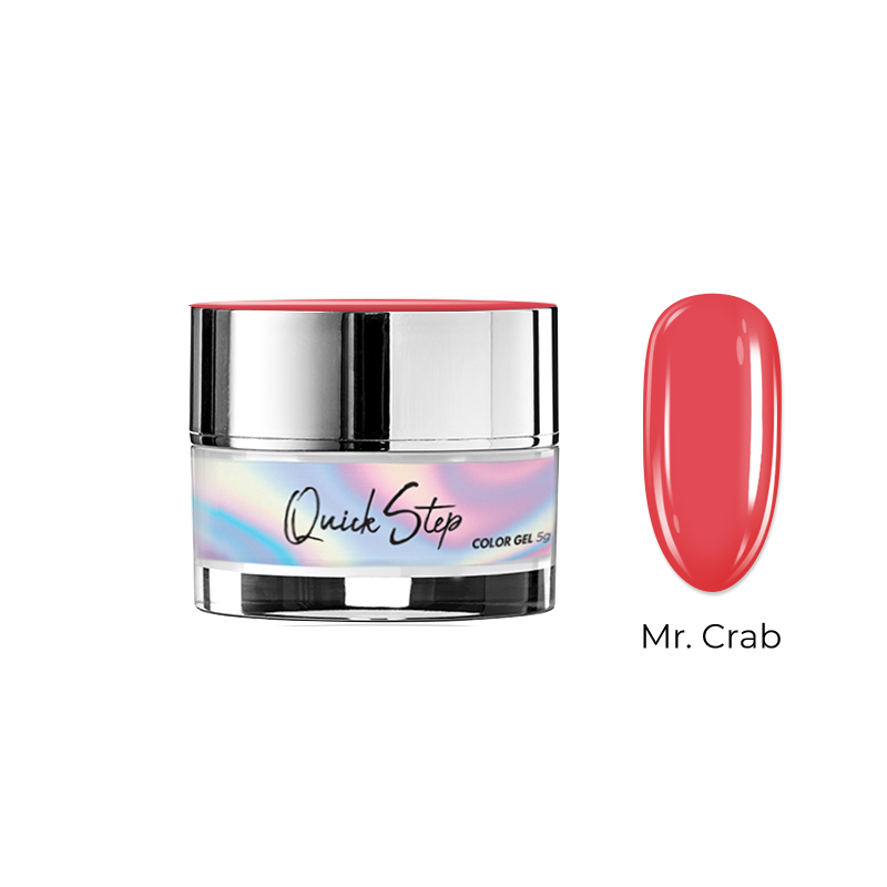 Żel UV Quick Step Color 5g - NR 44  Mr.Crab