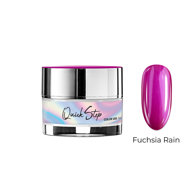 Żel UV Quick Step Color 5g - NR 47  Fuchsia Rain