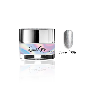 Żel UV Quick Step Color 5g - NR 52 Silver Stone - Modena Nails Shop 