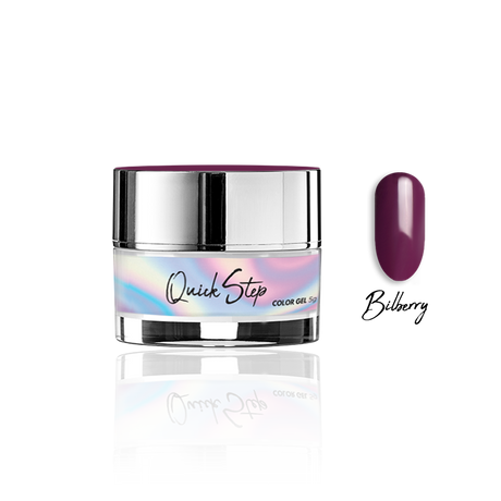 Żel UV Quick Step Color 5g - NR 55 Bilberry - Modena Nails Shop 