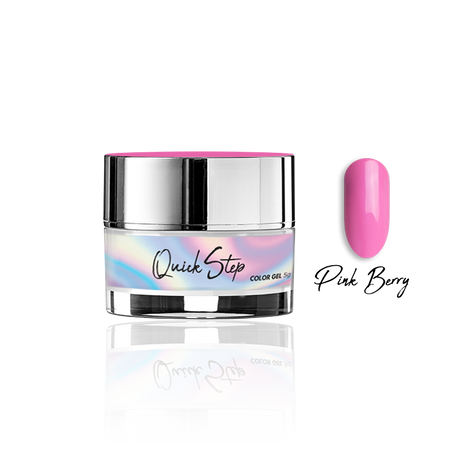 Żel UV Quick Step Color 5g - NR 60 Pink Berry - Modena Nails Shop 