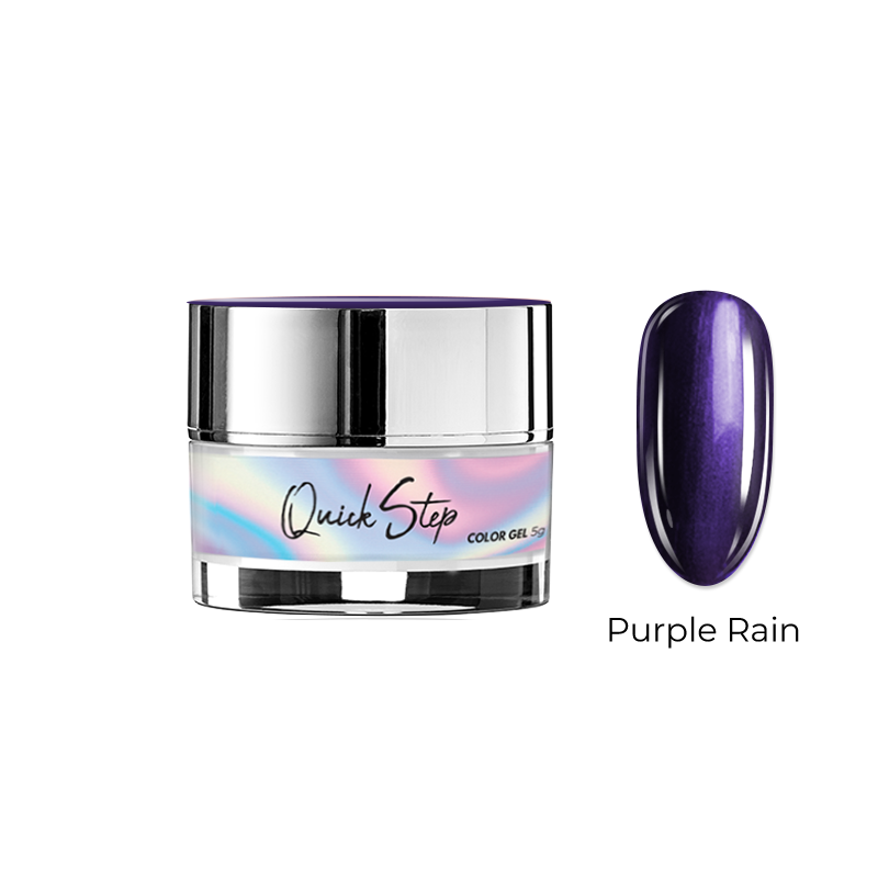 Żel UV Quick Step Color 5g - NR 62 Purple Rain