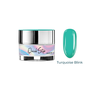 Żel UV Quick Step Color 5g - NR 67 Turquoise Blink