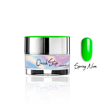 Żel UV Quick Step Color 5g - NR 72 Spring NEON - Modena Nails Shop 