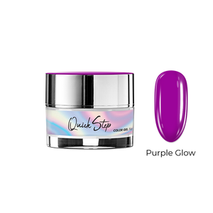 Żel UV Quick Step Color 5g - NR 76 Purple Glow