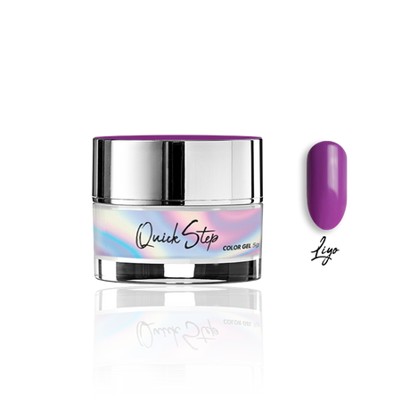 Żel UV Quick Step Color 5g - NR 82 Liyo - Modena Nails Shop 