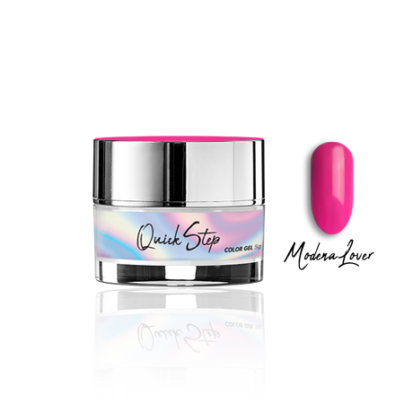 Żel UV Quick Step Color 5g - NR 90 Modena Lover - Modena Nails Shop 
