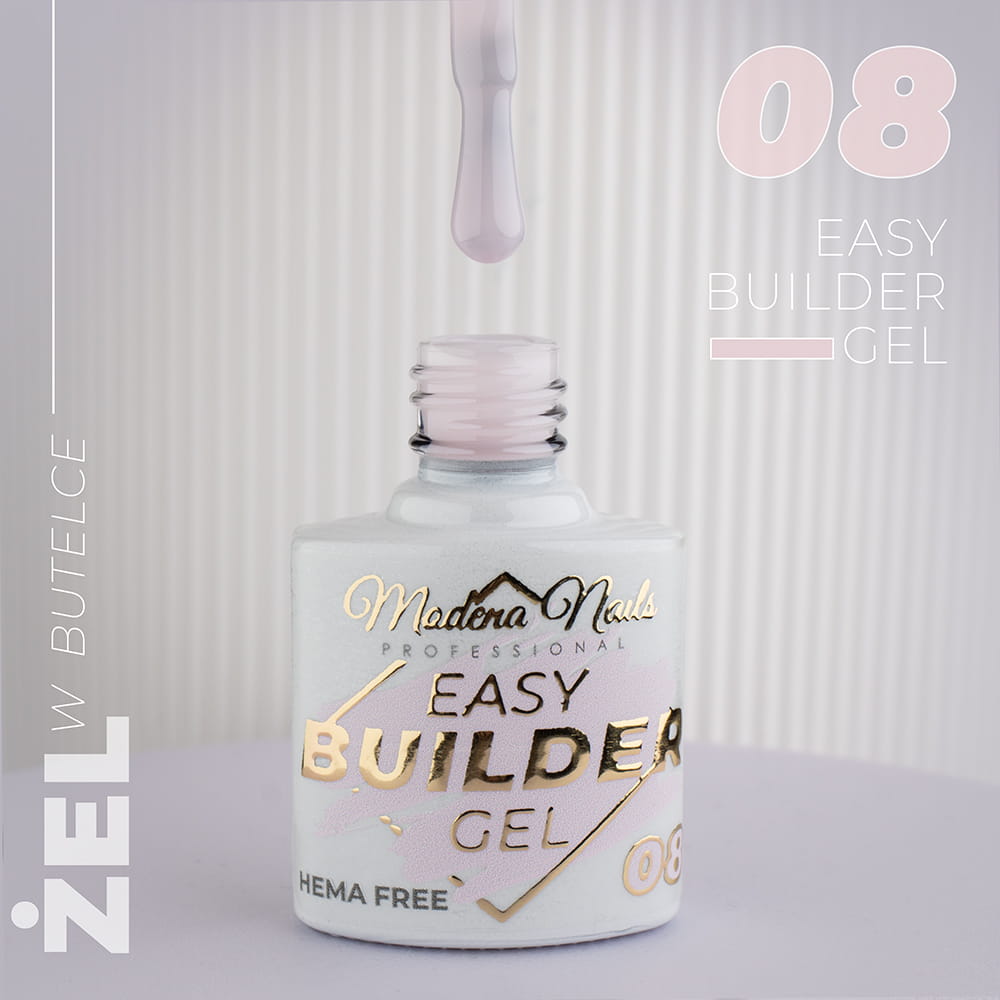 Żel w butelce Easy Builder Gel   7,3ml - 08 - Modena Nails Shop 