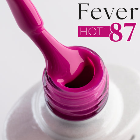 Gel-Nagellack FEVER Hot 6 ml - 87