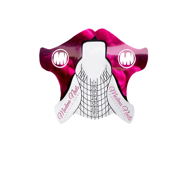 Nehtové formy/šablony - 100 kusů