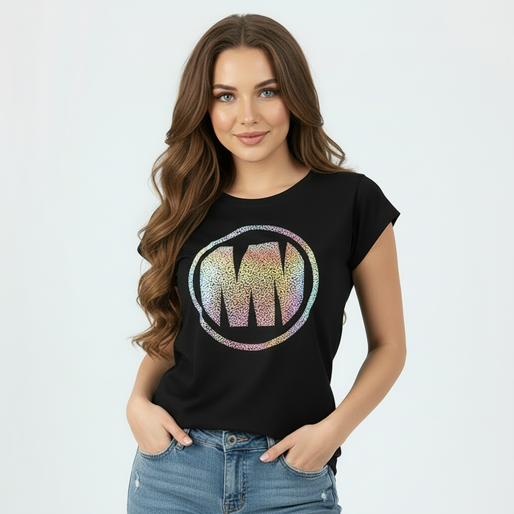 Koszulka t-shirt Damski Black Modena