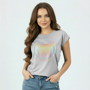 Koszulka t-shirt Damski Gray Modena