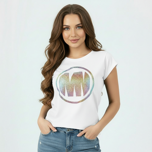 Koszulka t-shirt Damski White Modena