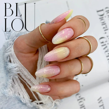BluLou Top Gel Diamond No Wipe 03 9ml - dessus brillant