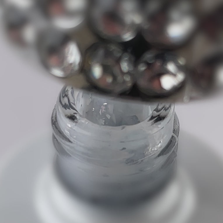 Base de borracha BluLou 9ml - Rubber Base Essence Silver