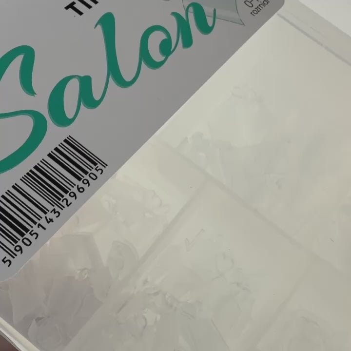 Capsules Square Salon 450 pcs - Clear - Small