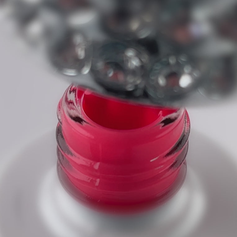 Color Rubber Base 9ml - teinte rouge NO: 451