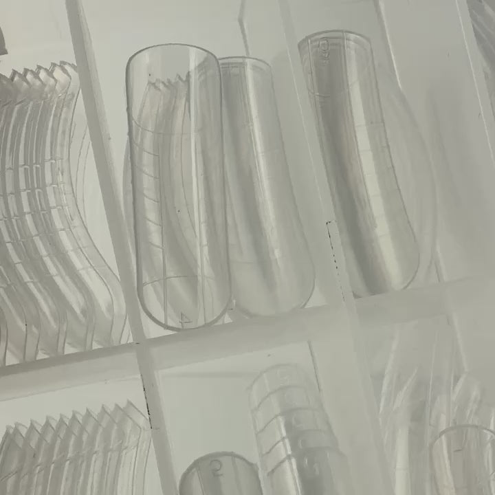 Moules dual form pour ongles larges 12 tailles - Capsules Dual | Moules dual form 120 pcs - 11