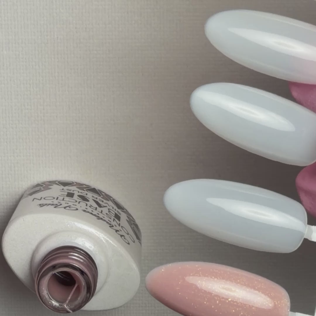 Base Construction Silver Dust - building base - for natural nails and extensions