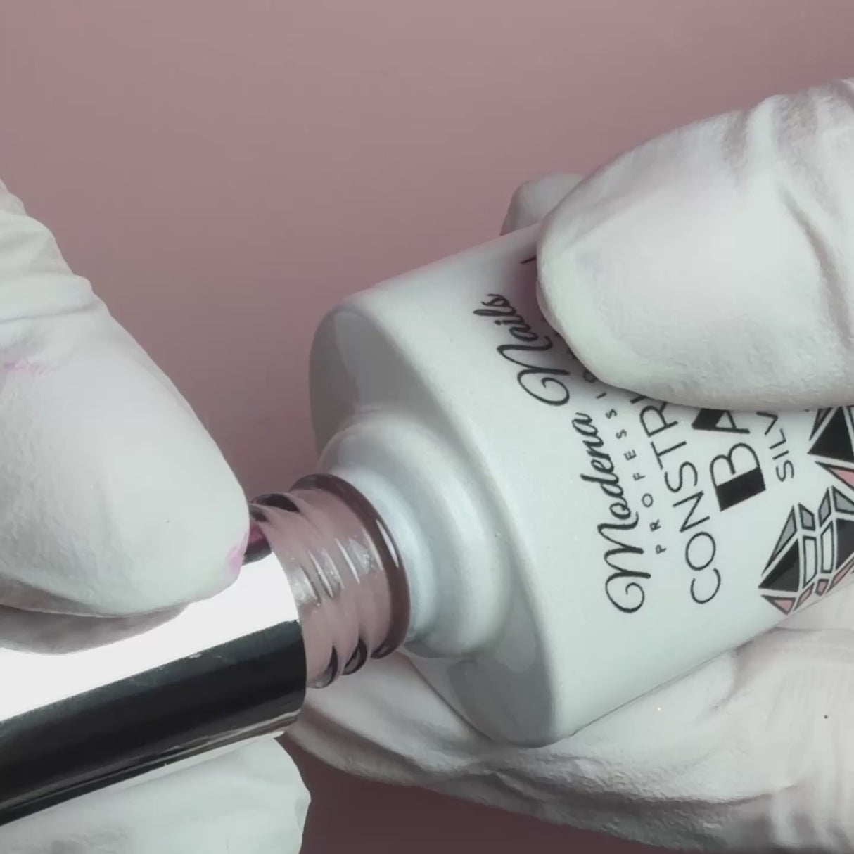 Base Construction Silver Dust - building base - for natural nails and extensions
