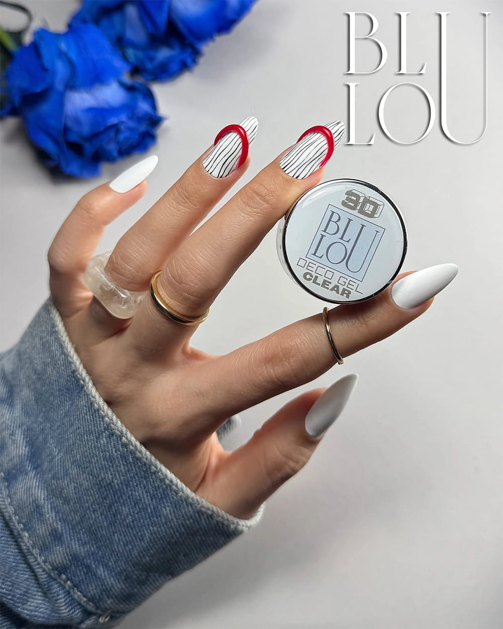 Blulou 3D DECO GEL 5ml - Clear
